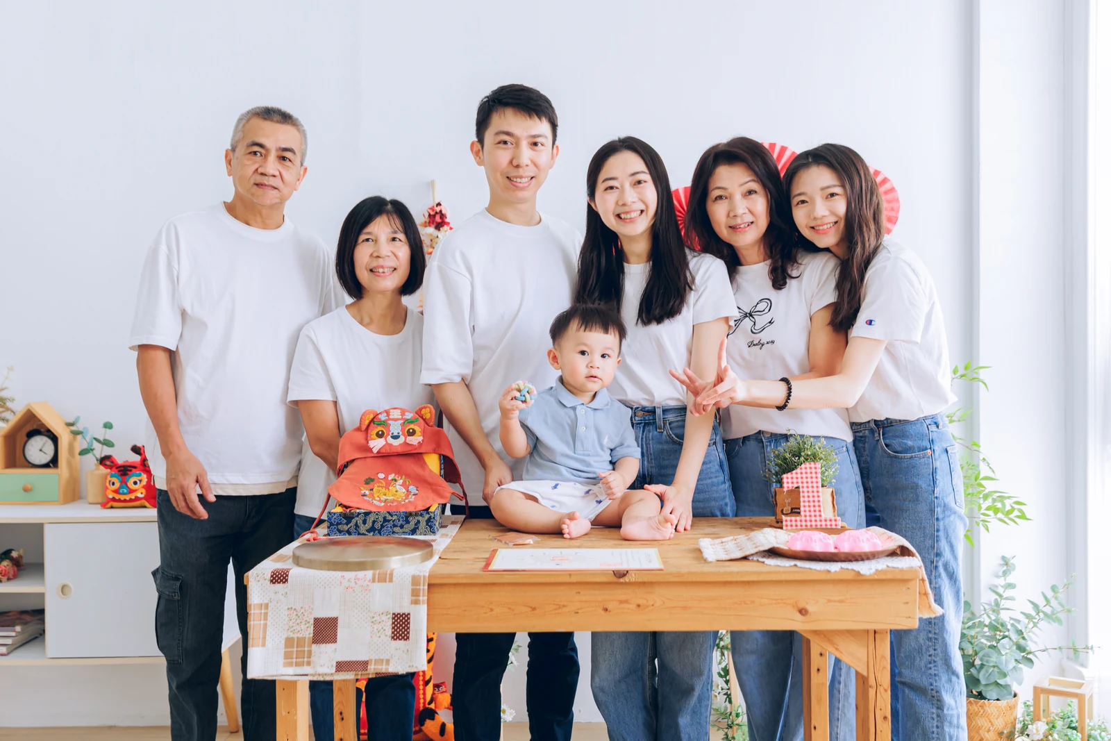 全員大合照：換虎衣前